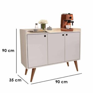 ⁦ركنة قهوة ستيلا طبقة ميلامين أبيض⁩ - الصورة ⁦3⁩