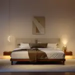 Fillmore Modern Bed Natural Wood