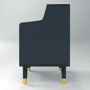 ⁦Modern 2 Drawer Bedroom Table⁩ - الصورة ⁦9⁩