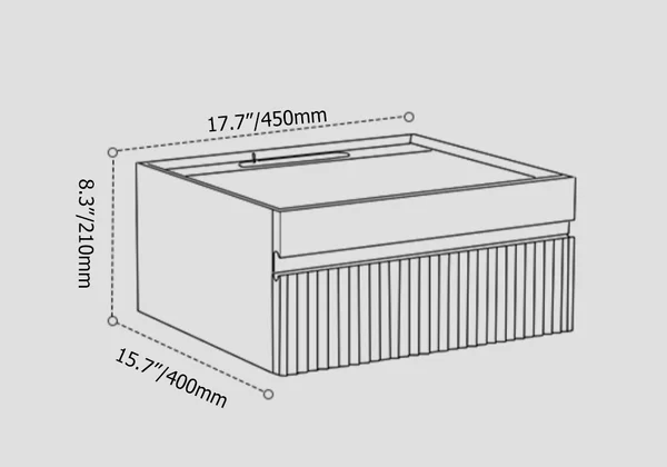 جرانيل طاولة غرفة نوم خشب طبيعي - الصورة 10