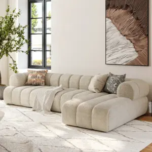 ⁦Tondo Comfort Living Room Set Made of Natural Wood⁩ - الصورة ⁦3⁩
