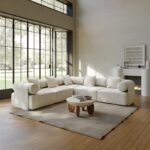 Jicaz living room set made of natural wood
