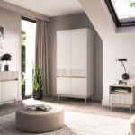 Siron bedroom set made of natural wood