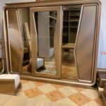 Bronze bedroom, modern beech wood bedroom