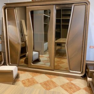 غرفة نوم برونز غرفة نوم مودرن خشب زان