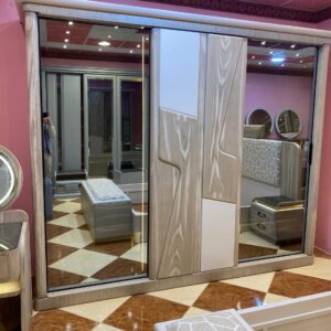 غرفة نوم فيكتوريا غرفة نوم مودرن خشب زان أحمر