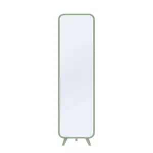 ⁦Fedrodis full mirror with wooden base and stand⁩ - الصورة ⁦11⁩