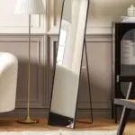 Verax floor mirror with base