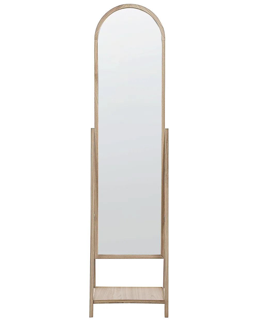 فيريتي مرآة أرضية من الخشب الطبيعي - الصورة 4