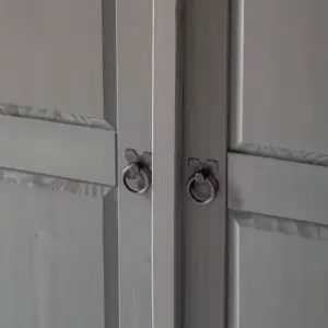 ⁦Vinca natural wood wardrobe⁩ - الصورة ⁦6⁩