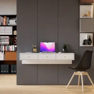 ⁦Krasmo natural wood desk⁩ - الصورة ⁦3⁩