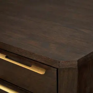 ⁦كرامو مكتب خشب طبيعي⁩ - الصورة ⁦4⁩