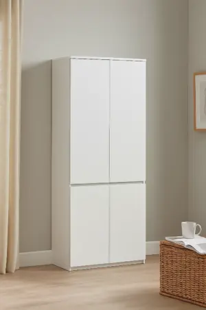 ⁦Kiva Youth Wardrobe made of natural wood⁩ - الصورة ⁦3⁩