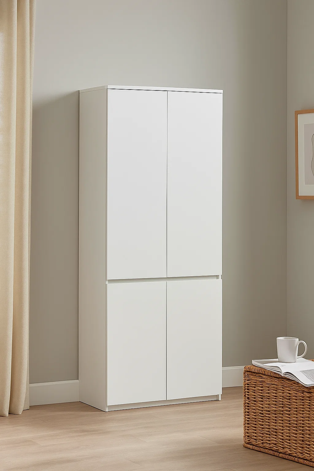 كيڤا دولاب شباب من الخشب الطبيعي - الصورة 3