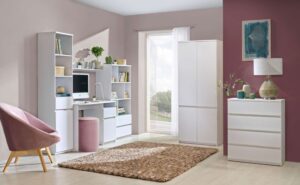 ⁦Kiva Youth Wardrobe made of natural wood⁩ - الصورة ⁦7⁩