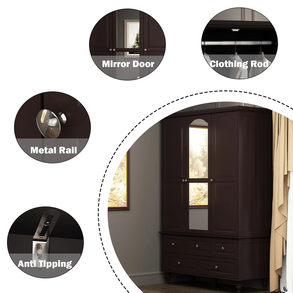 لاكار دولاب خشب طبيعي - الصورة 16