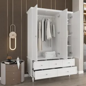 ⁦Lacar natural wood wardrobe⁩ - الصورة ⁦5⁩
