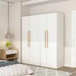 Lavitor wardrobe with storage shelves