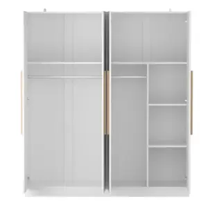 ⁦Lavitor wardrobe with storage shelves⁩ - الصورة ⁦5⁩