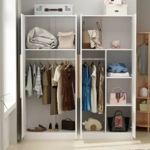 ⁦Lavitor wardrobe with storage shelves⁩ - الصورة ⁦6⁩