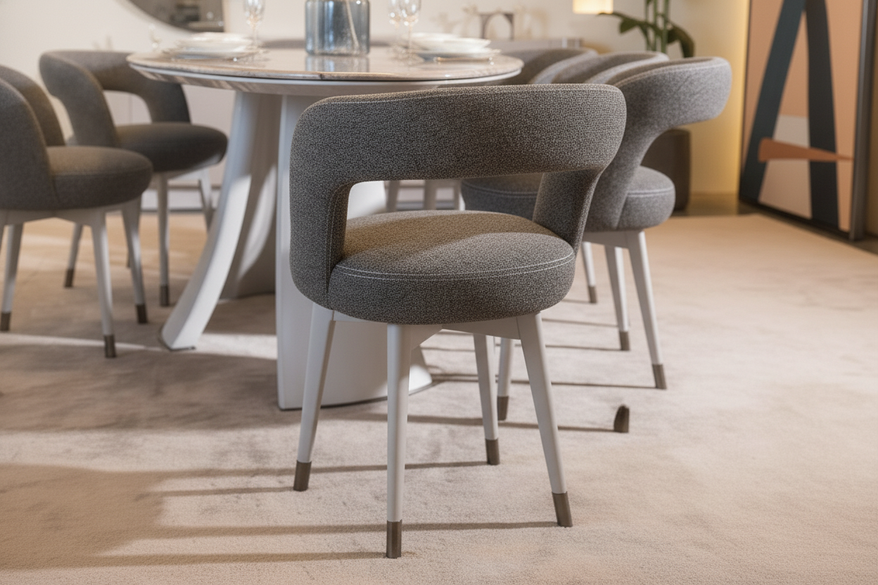 لونيـرا سفرة مودرن بيضاوية بتصميم أنيق - الصورة 4