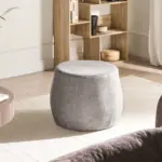 Mavlo Round Plush Soft Padded Pouf