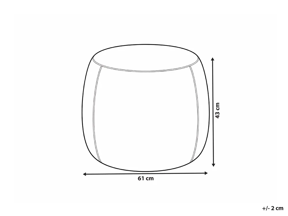 ماڤلو بووف دائري مبطن ناعم - الصورة 5