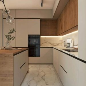 مطبخ مودرن خشب