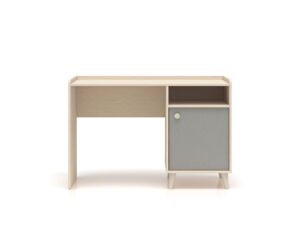 ⁦Grivo natural wood study desk with storage space⁩ - الصورة ⁦3⁩