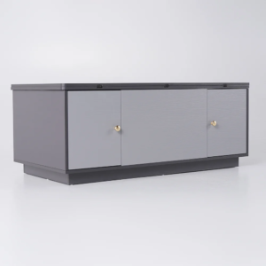 ⁦Nerio Modern Design Extendable Natural Wood TV Unit Set with Multifunctional Coffee Table⁩ - الصورة ⁦11⁩