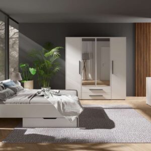 نيكسيز طقم غرفه نوم مودرن خشب طبيعى